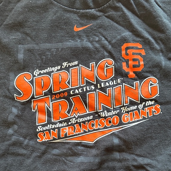 Nike Other - Vintage Nike Black San Francisco Giants Spring Training T shirt size XXL